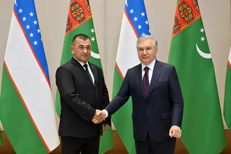 Вице-премьер Туркменистана Атагулыев встретился с Шавкатом Мирзиёевым