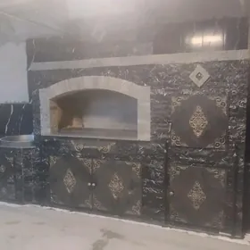 строю мангалы из кирпича