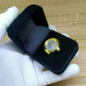 Ýüzük sagat Кольцо часы