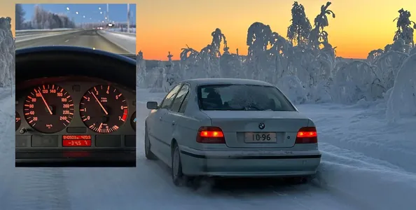 Немецкое качество: BMW 5 Series E39 проехал почти миллион км без замены мотора