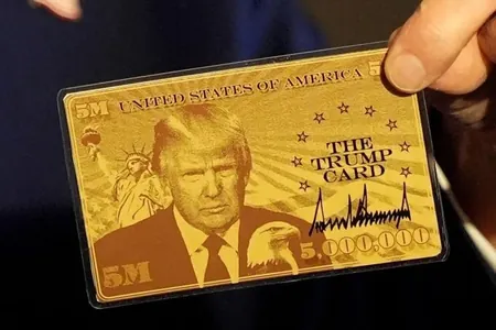 Tramp 5 mln dollara “altyn kart” almak üçin arzalary kabul ediş saýtyny işe girizdi