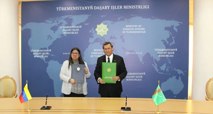 МИД Туркменистана и Венесуэлы провели в Ашхабаде политические консультации