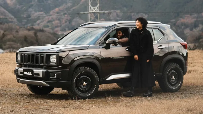 Honda WR-V превратили в ретро-кроссовер в стиле классических Jeep Cherokee 1980-х