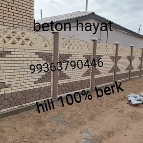 beton zaborlar waratalar