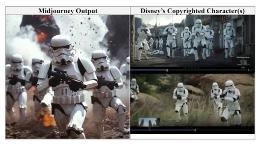 Disney и NBCUniversal подали иск против Midjourney за использование их персонажей