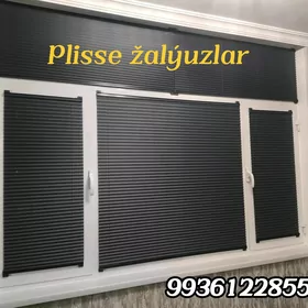 Plisse žalyuz jalyuz zalyuz