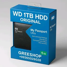 WD TERABAYT 1TB HDD PORTABLE