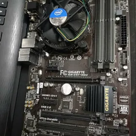 Z97+Core i5 4570 +кулер