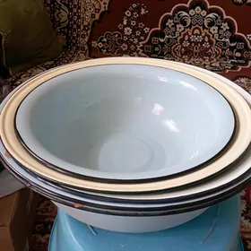 Эмалированные тазы