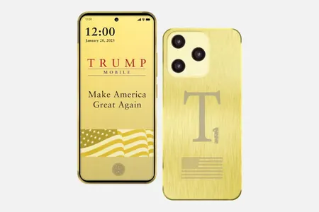Trampyň maşgalasy 499 dollara “altyn” smartfon çykarar we aragatnaşyk operatoryny işe girizer