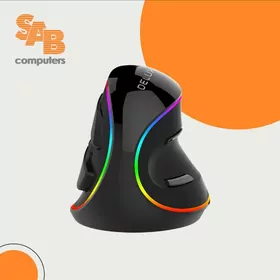Эргономическая вертикальная мышь Delux M618 mini