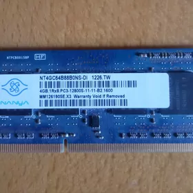Память для ноутбука DDR3