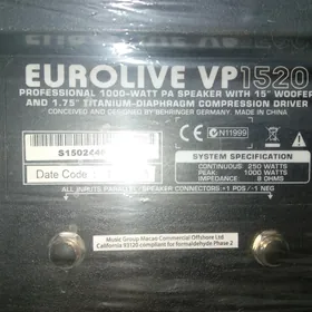 BEHRINGER 15 LIK KALONKA