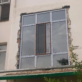 Alýumin Aýna Gapy Mebel 