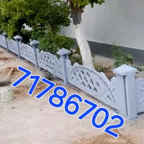 beton zabor
