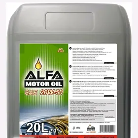 ALFA motor oil   20w-50  20L ýokary hil