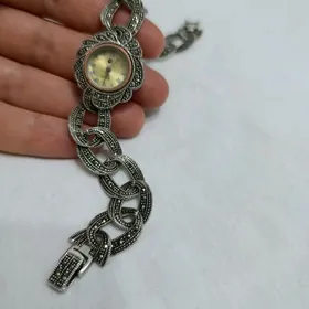 часы серебро
