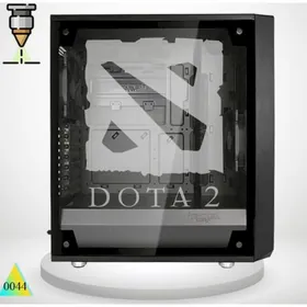 Гравировка ПК стекла Dota2