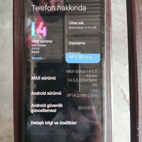 Redmi not12 por 5G