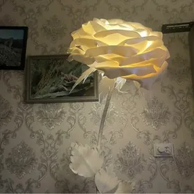 светильник роза