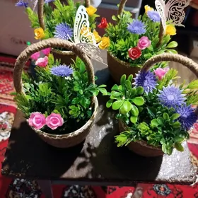 корзинка с цветами