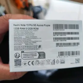 Redmi not 13pro 5G 12/ 512pam