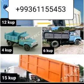 zil kamaz miti gum çage şebil