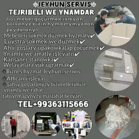 OFİS WE ÖÝ GOCURMEK HYZMATY