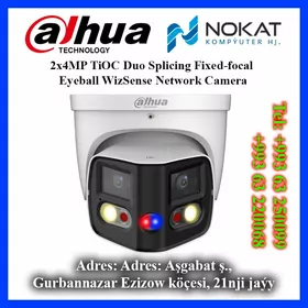 Fisheye we 180 graduslu IP kamera