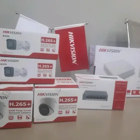 HIKVISION 4li IP komplekt
