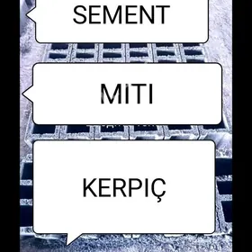 cage miti sement şebil kerpic