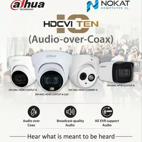 Dahua Kameralar, Domofonlar,switchler, NVR, XVR