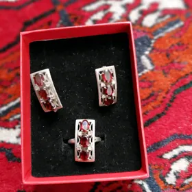 kümüş komplekt