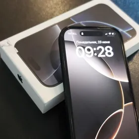 IPhone 16 pro 128 black