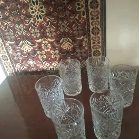 хрустальные стаканы советские