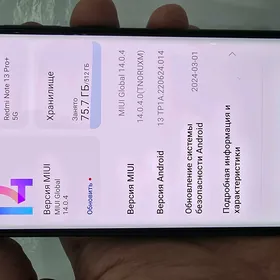 Redmi not 13 pro + 12/512