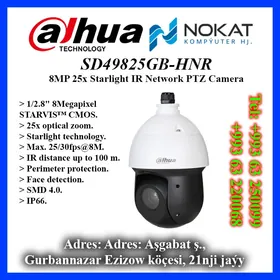 8MP 25x Starlight IR Network PTZ Camera