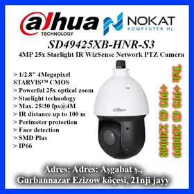4MP 25x Starlight IR WizSense Network PTZ Camera