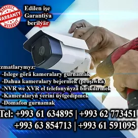 Kamera gurnamak hyzmaty