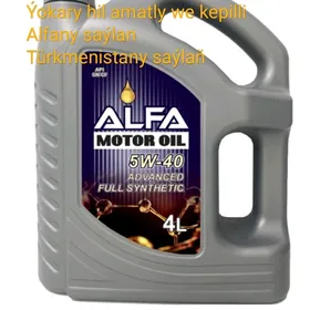ALFA oil  SN full doly sintetik 4 L 5w-40