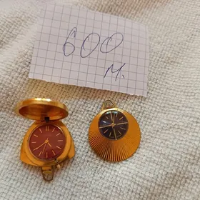 женские позолоченные часы
