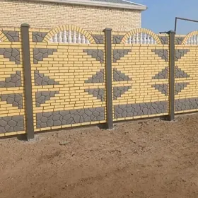 beton zabor