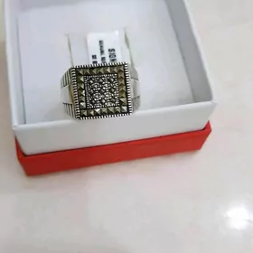 серебро кольцо kümüş ÿüzik