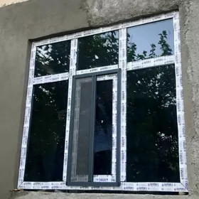 Alýumin Plastik Aýna Gapy