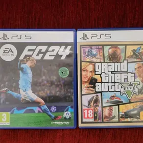 Gta v Fc 24 ps5 игры