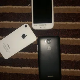 ayfon4s huawey samsung 7262