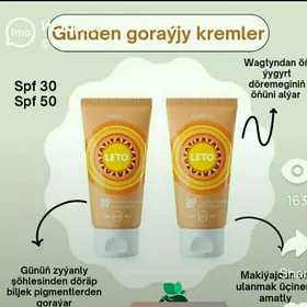 Leto krem günden goraýan