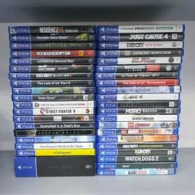 PS4 oýun diskler