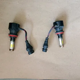 Led lampa 4 göz ak ýanýan H11.
