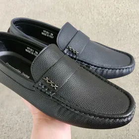 кожаные мокасины